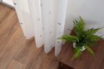 Cortina De Visillo Poliéster Con Bordado De Corazón 150x260cm - Viste Tu Hogar