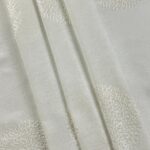 Cortina De Visillo Transparente Con Bordado De Circulos Poliéster 150x260cm - VISTE TU HOGAR ONLINE