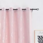 CORTINA ÓPACA ESTAMPADO DE HONDAS 140X260CM - Viste Tu Hogar