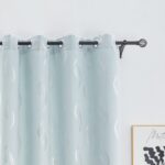 CORTINA ÓPACA ESTAMPADO DE HONDAS 140X260CM - Viste Tu Hogar