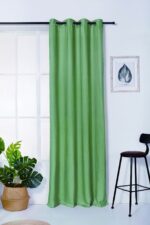 Cortina Serie De Lino De Terciopelo Poliéster 150x260cm - Viste Tu Hogar