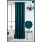 Cortina Terciopelo Con Diseño Geométrico 150X260cm Poliéster - VISTE TU HOGAR ONLINE