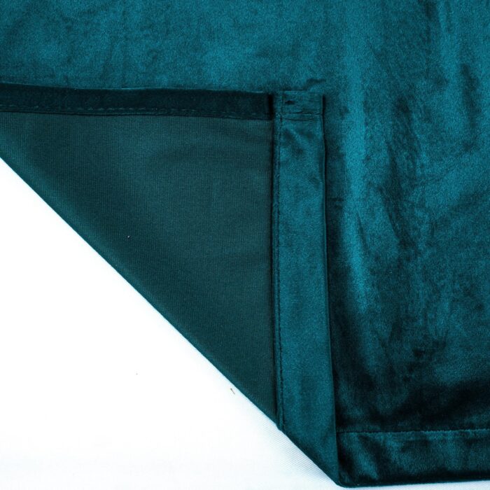 Cortina Terciopelo Estampado Liso 150X260 cm Poliéster - Viste Tu Hogar