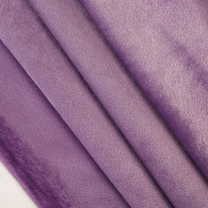 Cortina Terciopelo Estampado Liso 150X260 cm Poliéster - Viste Tu Hogar