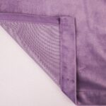 Cortina Terciopelo Estampado Liso 150X260 cm Poliéster - Viste Tu Hogar