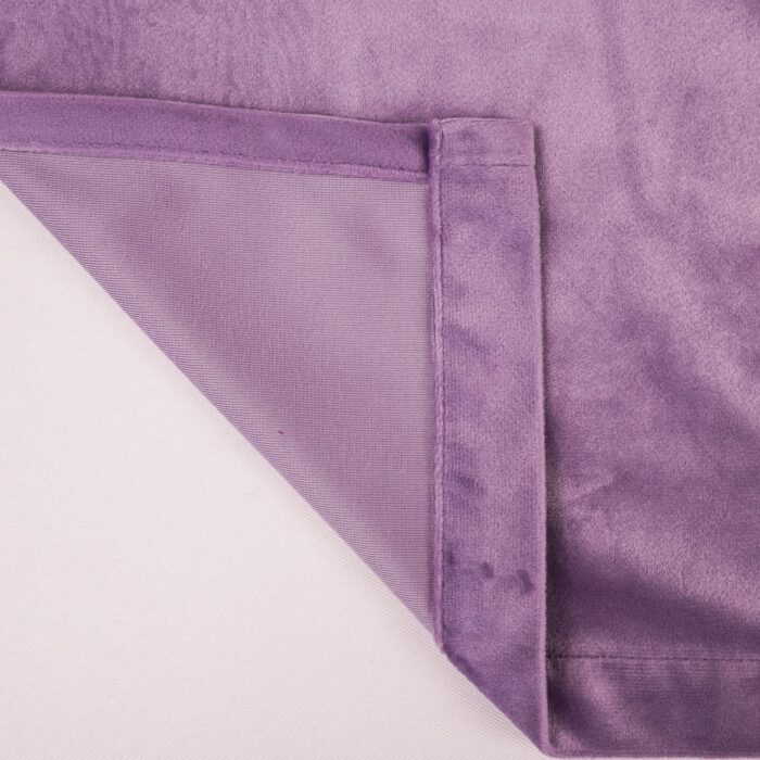 Cortina Terciopelo Estampado Liso 150X260 cm Poliéster - Viste Tu Hogar