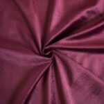 Cortina Terciopelo Estampado Liso 150X260 cm Poliéster - Viste Tu Hogar