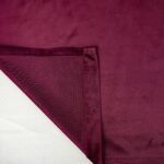 Cortina Terciopelo Estampado Liso 150X260 cm Poliéster - Viste Tu Hogar
