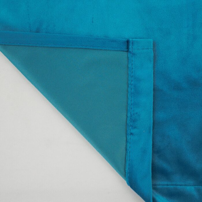Cortina Terciopelo Estampado Liso 150X260 cm Poliéster - Viste Tu Hogar