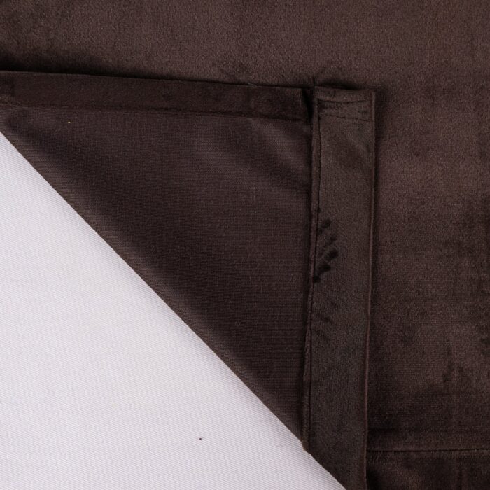 Cortina Terciopelo Estampado Liso 150X260 cm Poliéster - Viste Tu Hogar