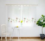 CORTINAS DE COCINA CON VARIOS DISEÑOS 90X145CM Y 140X145CM Y 70X145CMX2PCS - Viste Tu Hogar