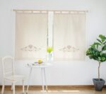 CORTINAS DE COCINA CON VARIOS DISEÑOS 90X145CM Y 140X145CM Y 70X145CMX2PCS - Viste Tu Hogar