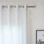 CORTINAS DE GASA A RAYAS HORIZONTALES 140X260CM - Viste Tu Hogar