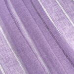 Cortinas De Visillo Gasa Lino y Poliéster Decorado Con líneas Verticales - Viste Tu Hogar