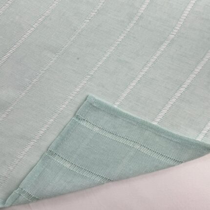 Cortinas De Visillo Gasa Lino y Poliéster Decorado Con líneas Verticales - Viste Tu Hogar