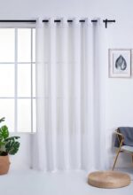 Cortinas De Visillo Lino y Poliéster Con Opciones De Estampados Mixtos - VISTE TU HOGAR ONLINE
