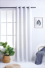 Cortinas De Visillo Lino y Poliéster Con Opciones De Estampados Mixtos - VISTE TU HOGAR ONLINE