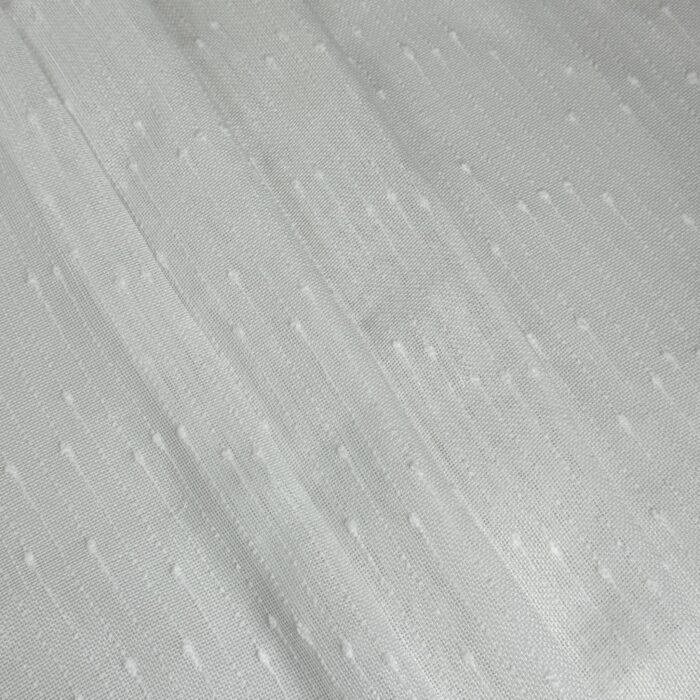 Cortinas De Visillo Lino y Poliéster Decorado Con Gotas De Agua - VISTE TU HOGAR ONLINE