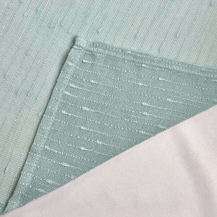 Cortinas De Visillo Lino y Poliéster Decorado Con Gotas De Agua - VISTE TU HOGAR ONLINE