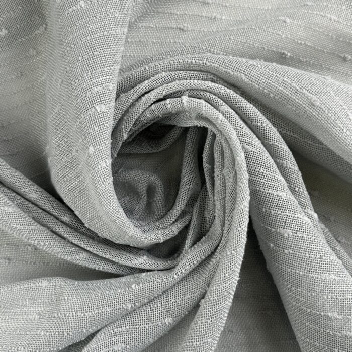 Cortinas De Visillo Lino y Poliéster Decorado Con Gotas De Agua - VISTE TU HOGAR ONLINE