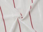 Cortinas De Visillo Lino y Poliéster Decorado Con líneas Verticales Entre Una Línea Blanca 150x260cm - VISTE TU HOGAR ONLINE