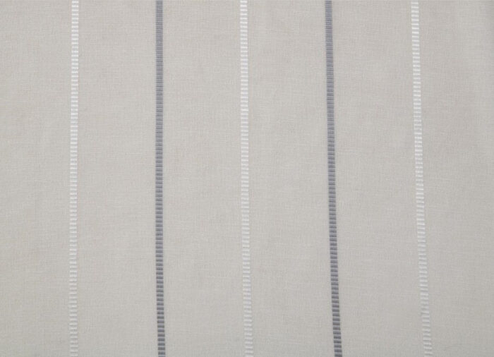 Cortinas De Visillo Lino y Poliéster Decorado Con líneas Verticales Entre Una Línea Blanca 150x260cm - VISTE TU HOGAR ONLINE
