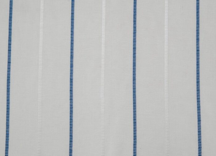 Cortinas De Visillo Lino y Poliéster Decorado Con líneas Verticales Entre Una Línea Blanca 150x260cm - VISTE TU HOGAR ONLINE