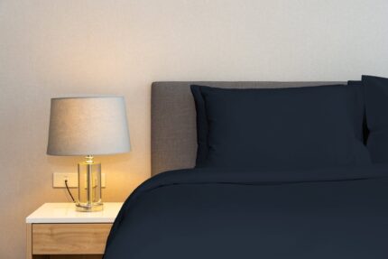 Funda De Almohada Con Diversos Tamaño 50% Poliéster 50% Algodón Azul Oscuro - VISTE TU HOGAR ONLINE