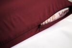 Funda De Almohada Con Diversos Tamaños Granate - VISTE TU HOGAR ONLINE