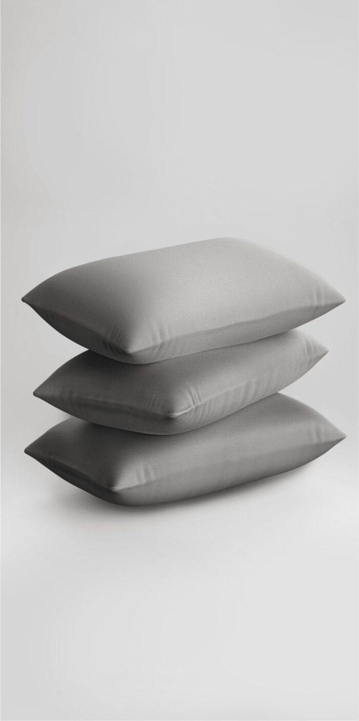 Funda De Almohada Con Diversos Tamaños Gris Claro - VISTE TU HOGAR ONLINE