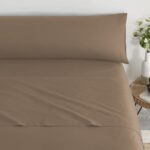 Juego De Sabana 50% Poliéster 50%Algodón Beige - VISTE TU HOGAR ONLINE