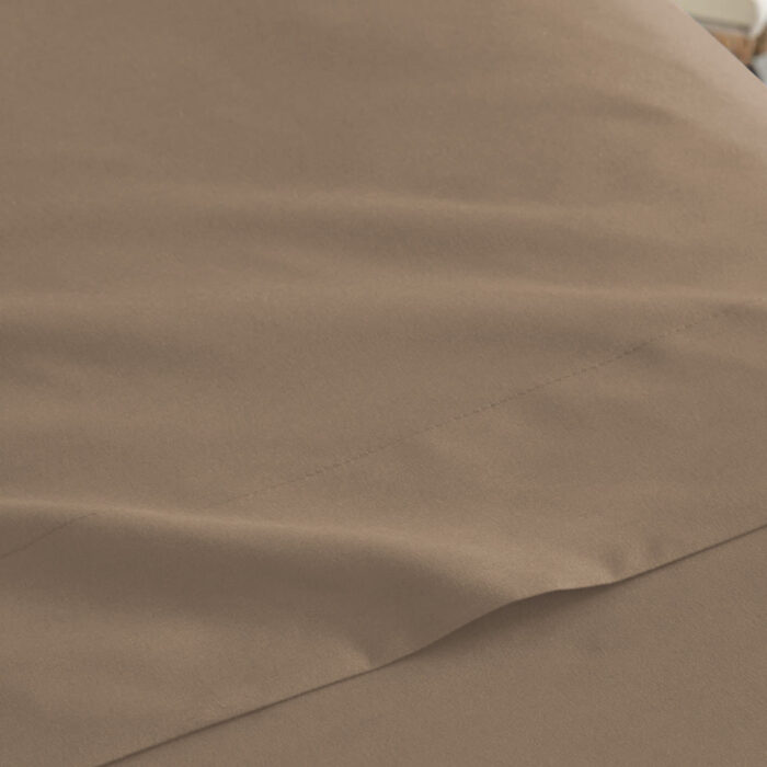 Juego De Sabana 50% Poliéster 50%Algodón Beige - VISTE TU HOGAR ONLINE