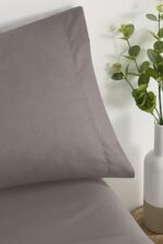 Juego De Sabana 50% Poliéster 50%Algodón Gris Claro - VISTE TU HOGAR ONLINE