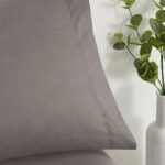 Juego De Sabana 50% Poliéster 50%Algodón Gris Claro - VISTE TU HOGAR ONLINE