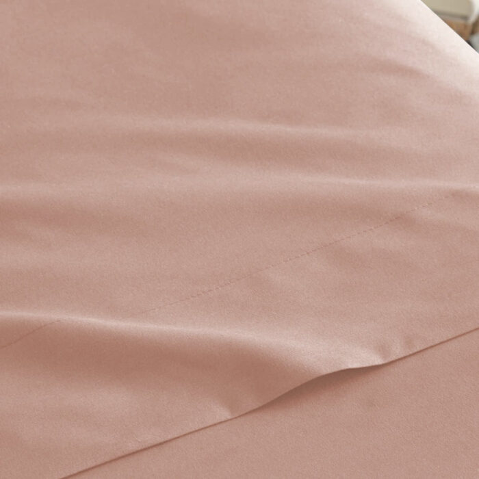 Juego De Sabana 50% Poliéster 50%Algodón Rosa - VISTE TU HOGAR ONLINE
