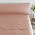 Juego De Sabana 50% Poliéster 50%Algodón Rosa - VISTE TU HOGAR ONLINE