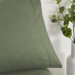 Juego De Sabana 50% Poliéster 50%Algodón Verde Aguacate - VISTE TU HOGAR ONLINE