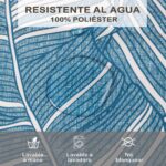Mantel Antimancha Impermeable Con DIseño De Hojas De Banana - VISTE TU HOGAR ONLINE