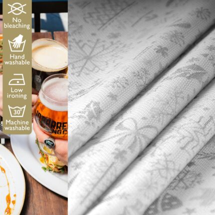 Mantel De Navidad Multilla 60% Poliéster, 30% Algodón, 10% Poliamida Con Diseño Ciervos - VISTE TU HOGAR ONLINE